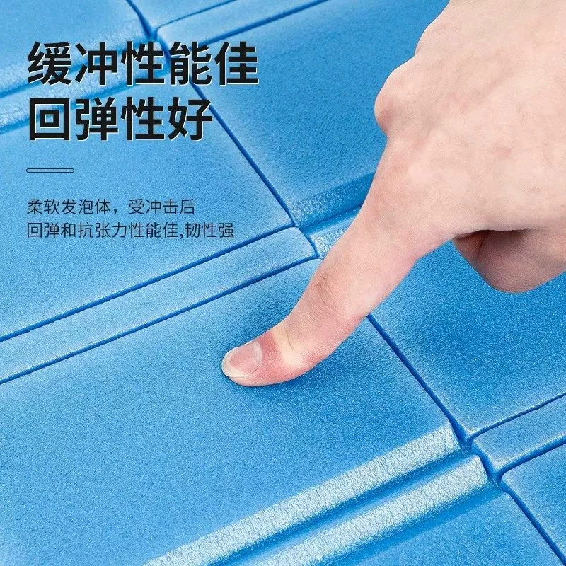 户外坐垫可携式折叠外出公车随身防潮泡沬垫 图4