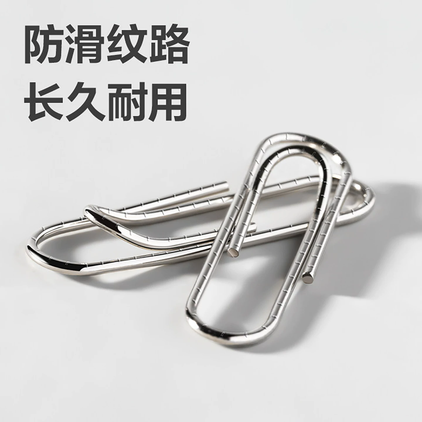 得力回纹针升级防滑回纹针文具金属型扣针固 图2